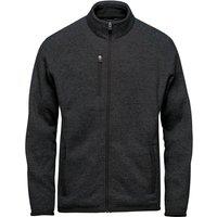 Stormtech Men's Avalante Heather Full Zip Fleece Jacket in Black | Size: 2XL