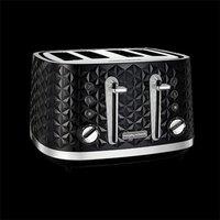 Morphy Richards Vector 4-Slice Toaster in Black