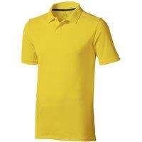 Elevate Men's Calgary Short Sleeve Polo Pack of 2 in Yellow | Size: 2XL