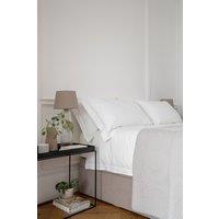 Soak&Sleep White 200TC Egyptian Cotton Duvet Cover | Size: Double