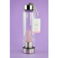 Something Different Healing Crystal Glass Water Bottles (Rose Quartz - Purifying)