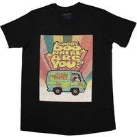 Warner Bros Scooby Doo Where Are You T-Shirt in Black | Size: Small