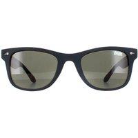 Square Matte Navy Havana Green Rookie