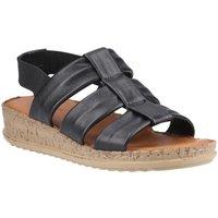 Hush Puppies Women's Eden Gladiator Sandal in Black | Size: 6
