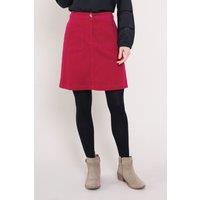 Nomads Clothing Women's Chunky Cord Pocket Mini Skirt in Crimson | Size: 14