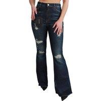 Dolce & Gabbana Distressed Flare Jeans PAN7105038  -  Flared  - Blue -Size 38