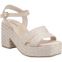 Hush Puppies Women's Jamelia Espadrille Heel Sandal in Nude | Size: 8