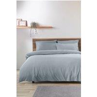 Catherine Lansfield So Soft Non Iron Duvet Cover Set in Mid Grey | Size: King