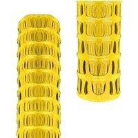 Pegdev 35M Heavy Duty Yellow Plastic Barrier Fencing Mesh Netting - 5.5kg Super Strong