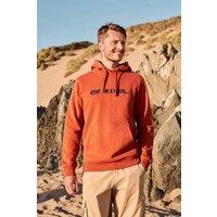 Animal Men's 'Rocky' Surfing Beach Casual Cotton Hoodie in Orange | Size: Small