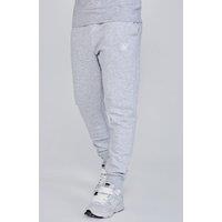 SikSilk Men's Essentials Joggers in Grey | Size: XL