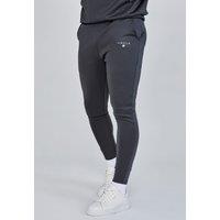 SikSilk Men's Essentials Poly Joggers in Grey | Size: XL