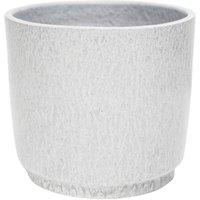 Ivyline Wesley Marble White Planter H22cm D26cm