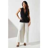 Mono Pleated Trouser Jumpsuit