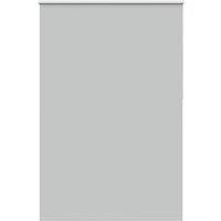 Berkfield Home Roller Blind Blackout Light Grey 160x210 cm Fabric Width 156.6 cm Polyester