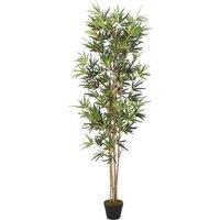 Berkfield Home Artificial Bamboo Tree 552 Leaves 120 cm Green