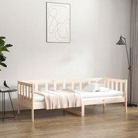 Berkfield Home Day Bed 80x200 cm Solid Wood Pine in Brown