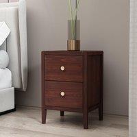 Cabinet Bits Vito 2 Drawer Bedside Table in Natural