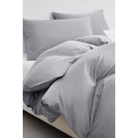 100% Egyptian Cotton Silver Duvet Cover Set