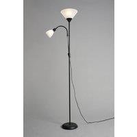 BHS Lighting Mother & Child Floor Lamp in Black