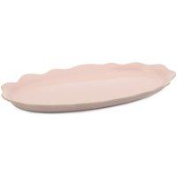 Jamie Oliver Big Love 'Pass-Me' Platter, Stoneware, 35 x 20 x 2cm in Pink | Size: 35 x 20 x 2 cm