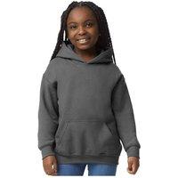 Gildan Heavy Blend Hooded Sweatshirt in Charcoal | Size: 3-4 Years