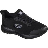 Skechers Women's Squad SR Occupational Shoe in Black | Size: 6