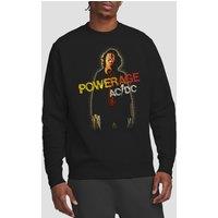 AC/DC Men's Powerage Crew Sweatshirt, Black | Size: Small