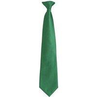 Premier Men's Fashion "Colours" Work Clip On Tie in Emerald