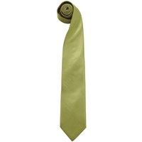Premier Men's Colours" Plain Fashion Business Tie in Light Green