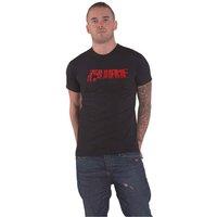The Cure Men's Embellished Logo T-Shirt in Black | Size: Large