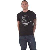 Eric Clapton Men's Vintage Photo T-Shirt in Black | Size: Small