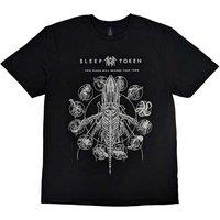Sleep Token Men's This Place Will Bme Your Tomb Whale T-Shirt in Black | Size: Small