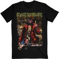 Iron Maiden Men's Stranger Sepia T-Shirt in Black | Size: Small