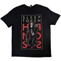 Sleep Token Men's Hypnosis Cotton T-Shirt in Black | Size: XL