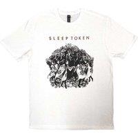 Sleep Token Men's The Love You Want T-Shirt in White | Size: 2XL