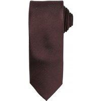 Premier Men's Micro Waffle Formal Work Tie Pack of 2 in Brown