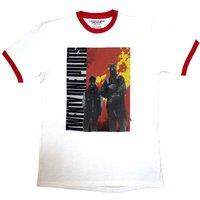 Twenty One Pilots Men's Side Stand Ringer T-Shirt in White | Size: XL