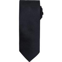 Premier Men's Micro Waffle Formal Work Tie in Black