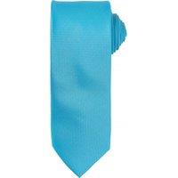 Premier Men's Micro Waffle Formal Work Tie in Turquoise