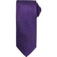 Premier Men's Micro Waffle Formal Work Tie in Purple