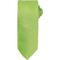 Premier Men's Micro Waffle Formal Work Tie in Lime