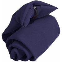 Premier Men's Tie - Plain Workwear Clip On Tie Pack of 2 in Navy