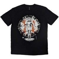Sleep Token Men's Rain Cotton T-Shirt in Black | Size: Large