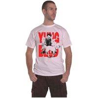 Yungblud Men's Life On Mars Tour T-Shirt in White | Size: XL