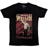 Morgan Wallen Men's One Thing At A time T-Shirt in Black | Size: Large