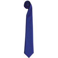 Premier Men's Tie - Men Plain Work Tie Pack of 2 in Royal