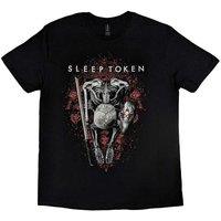 Sleep Token Men's The Love You Want Skeleton T-Shirt in Black | Size: XL