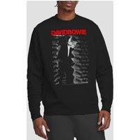 David Bowie Men's Station To Station Crew Sweatshirt, Black | Size: Small