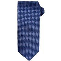 Premier Men's Puppy Tooth Formal Work Tie in Royal